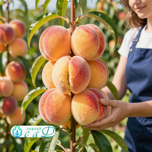 Персик колоновидный "МЕДОВЫЙ"  (срок созревания август)